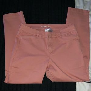 Dark Peach Old Navy Pixie Pants